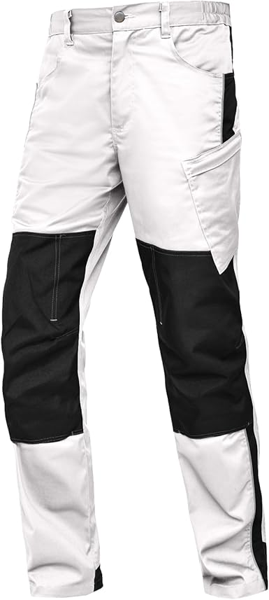 WORK IDEA Men's Stretch Work Trousers with Multiple Pockets and Tool Pockets