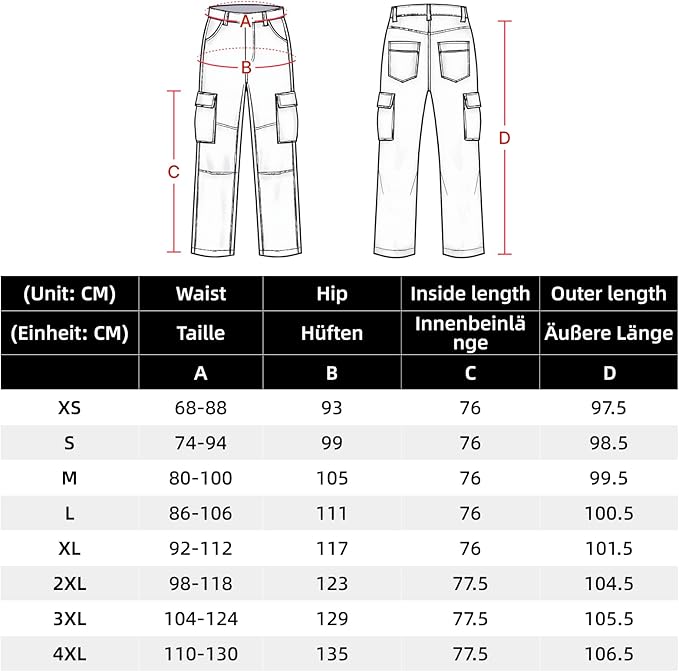 WORK IDEA Women's Summer Hiking Trousers, Ultra Thin & Quick-Drying, Lightweight Outdoor Trousers for Trekking and Yoga, Elastic, Breathable