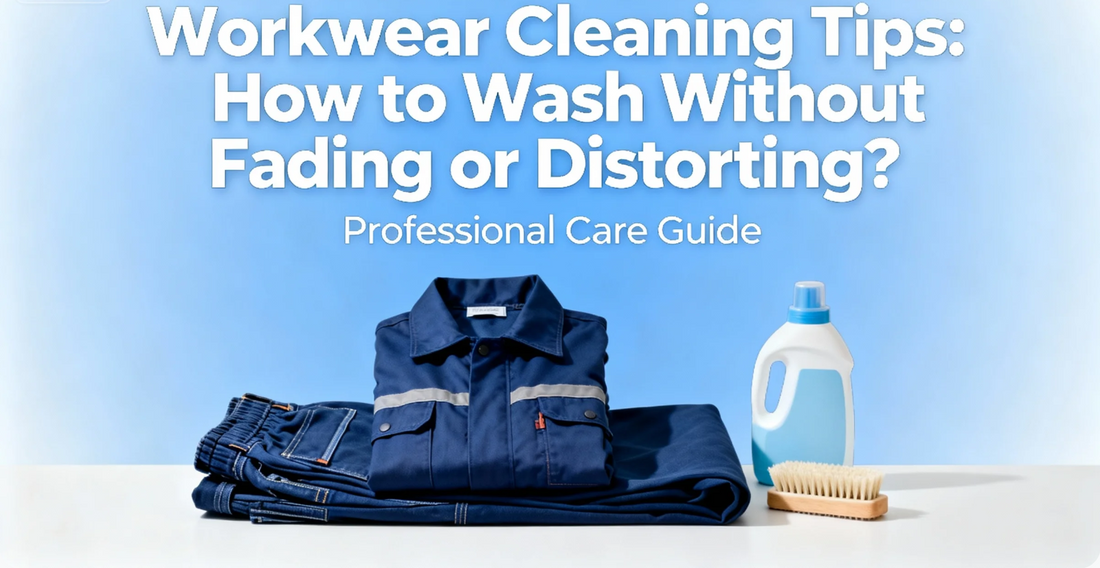 Workwear Cleaning Tips: How to Wash Without Fading or Distorting?