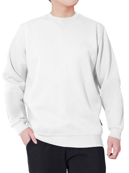 WORK IDEA Männer Crewneck Sweatshirt Arbeitskleidung Pullover Herren Basic Arbeitspullover