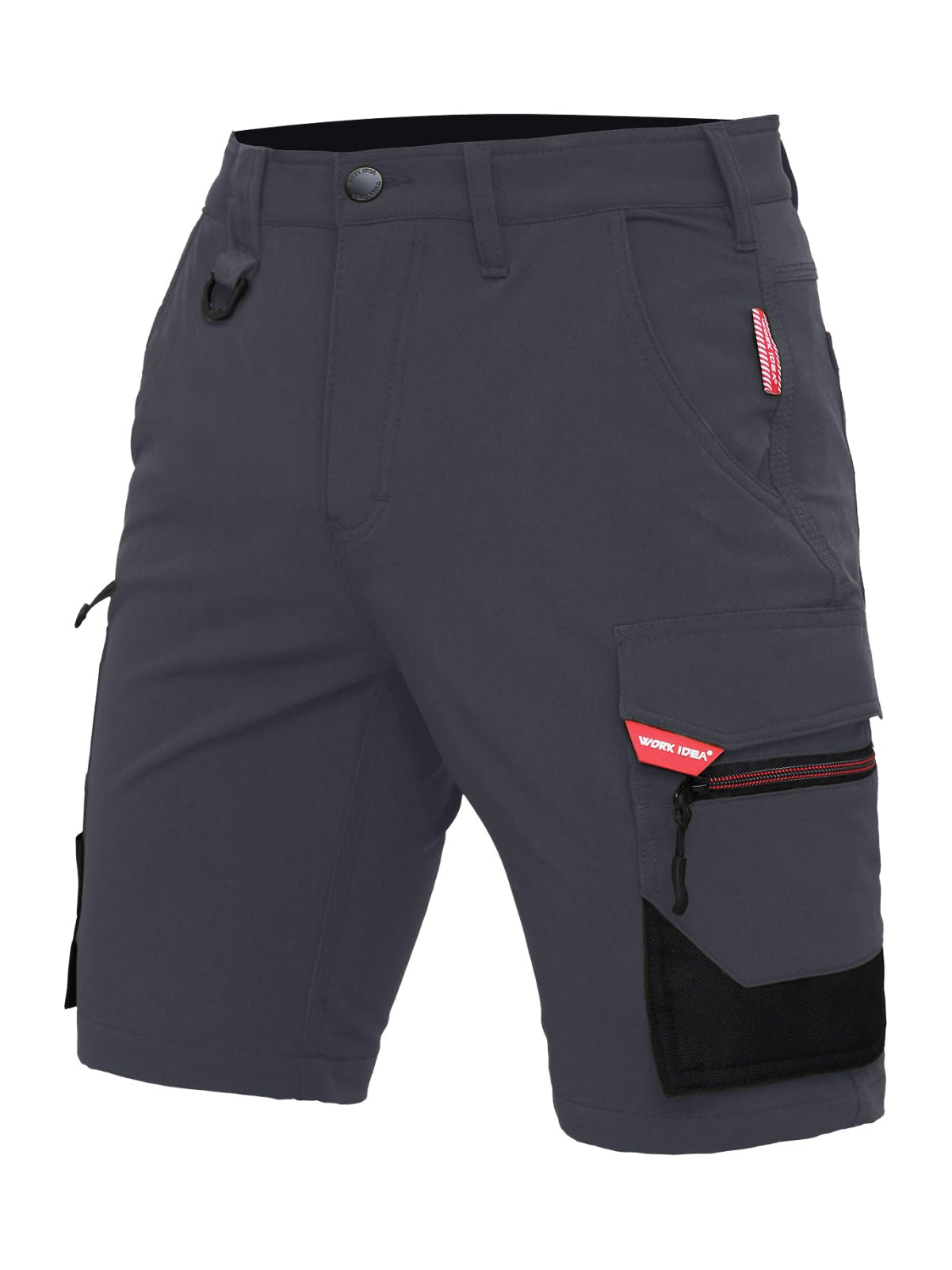 WORK IDEA Women's Slim Fit Stretch Work Shorts Durable Elegance for Highest