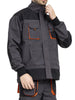 WORK IDEA Mens Multi Pocket Heavy Duty Canvas Work Jacket