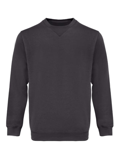 WORK IDEA Männer Crewneck Sweatshirt Arbeitskleidung Pullover Herren Basic Arbeitspullover