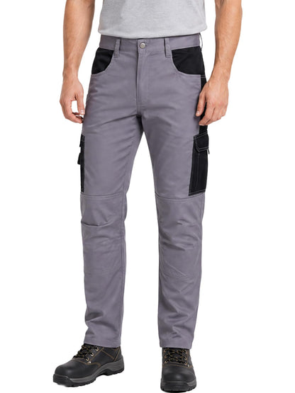 WORK IDEA Mens Work Trousers - Camouflage Trousers Mens Cargo Trousers with Inside Knee Pockets