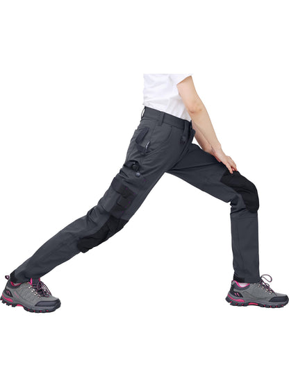 WORK IDEA Women's Slim-Fit Stretch Work Trousers: Cordura Fabric in Critical Areas, Heavy Duty, Elegant, Suitable for Highest Demands