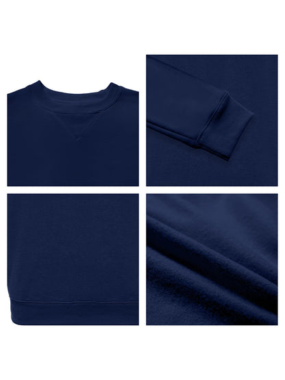 WORK IDEA Männer Crewneck Sweatshirt Arbeitskleidung Pullover Herren Basic Arbeitspullover