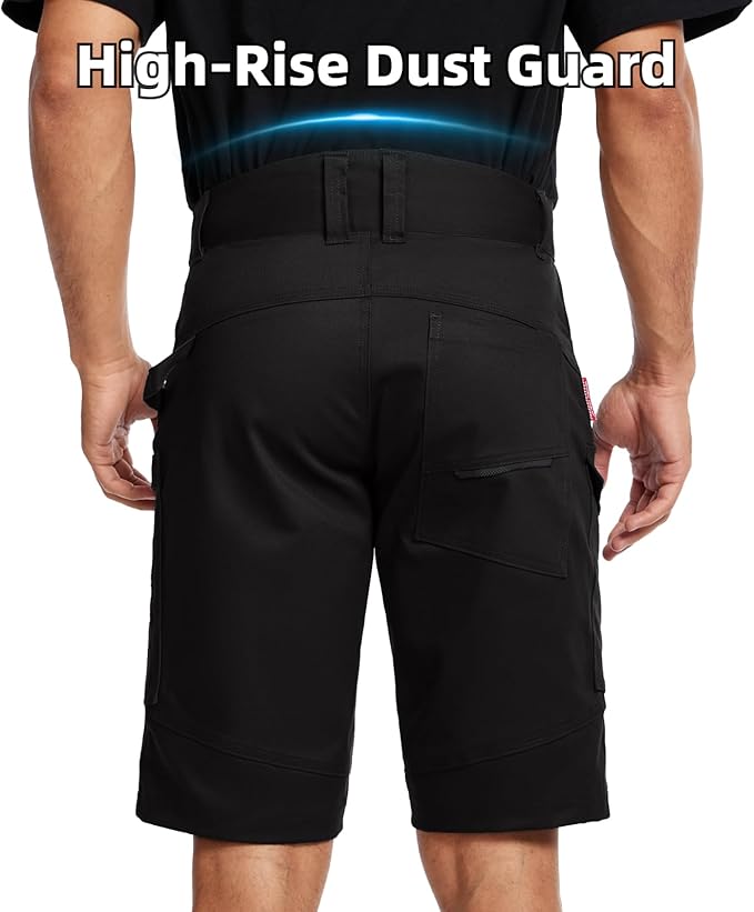 WORK IDEA Work Shorts for Men, High Quality Shorts for Men, Versatile Shorts with Pockets