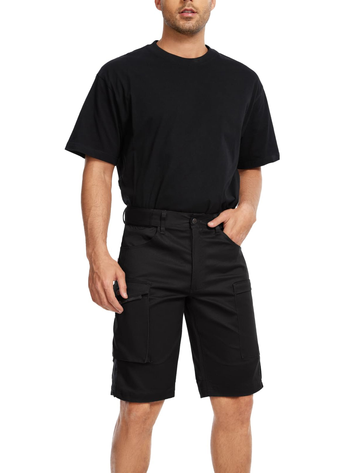 WORK IDEA Work Shorts for Men, High Quality Shorts for Men, Versatile Shorts with Pockets