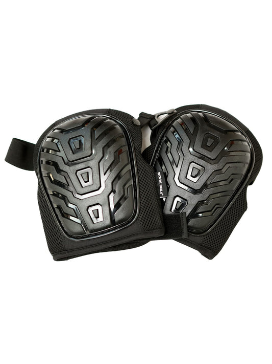 WORK IDEA - Professional gel knee pads for work, knee protection with premium foam, durable and highly elastic straps for quick closure