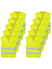 WORK IDEA Reflective Vest for Car, Reflective Vest is Certified, 360 Degree Reflective Safety Vest for Car, Motorcycle, Bicycle