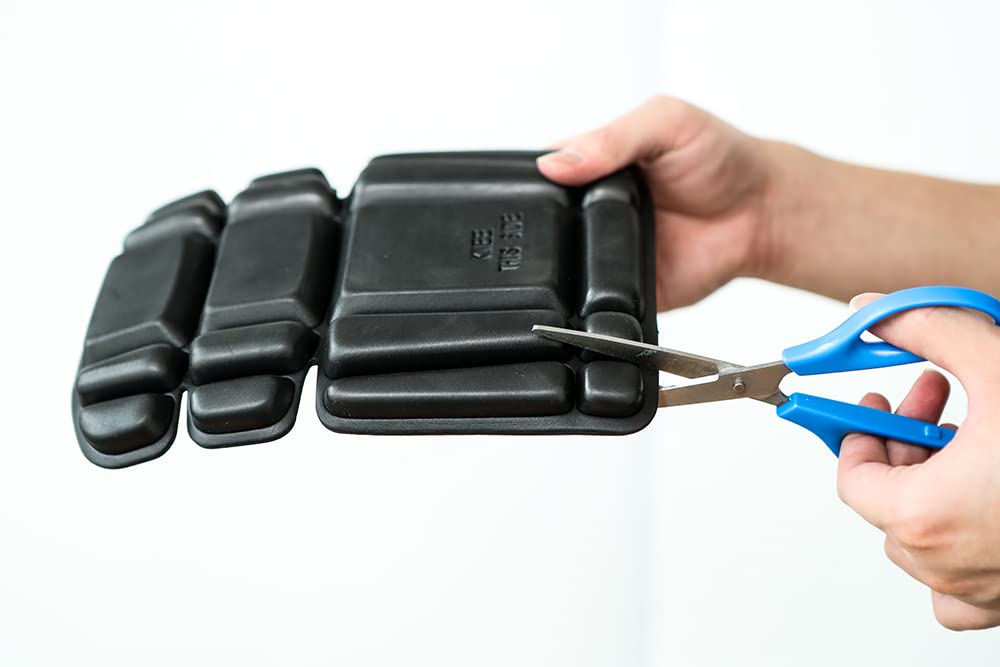 WORK IDEA Soft Knee Pads Work Trousers Knee Pads Certificate EN14404 Type 2 Parquet Gardening Flexible Knee Pads 2 Pairs