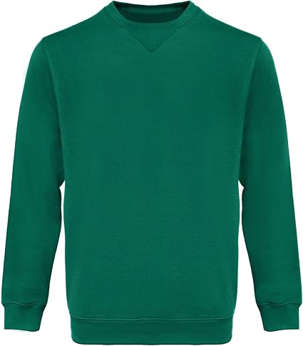 WORK IDEA Men's Crewneck Sweatshirt Work Wear Pullover Men's Basic Work Jumper