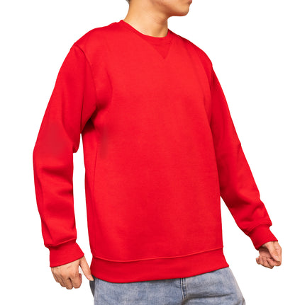 WORK IDEA Männer Crewneck Sweatshirt Arbeitskleidung Pullover Herren Basic Arbeitspullover