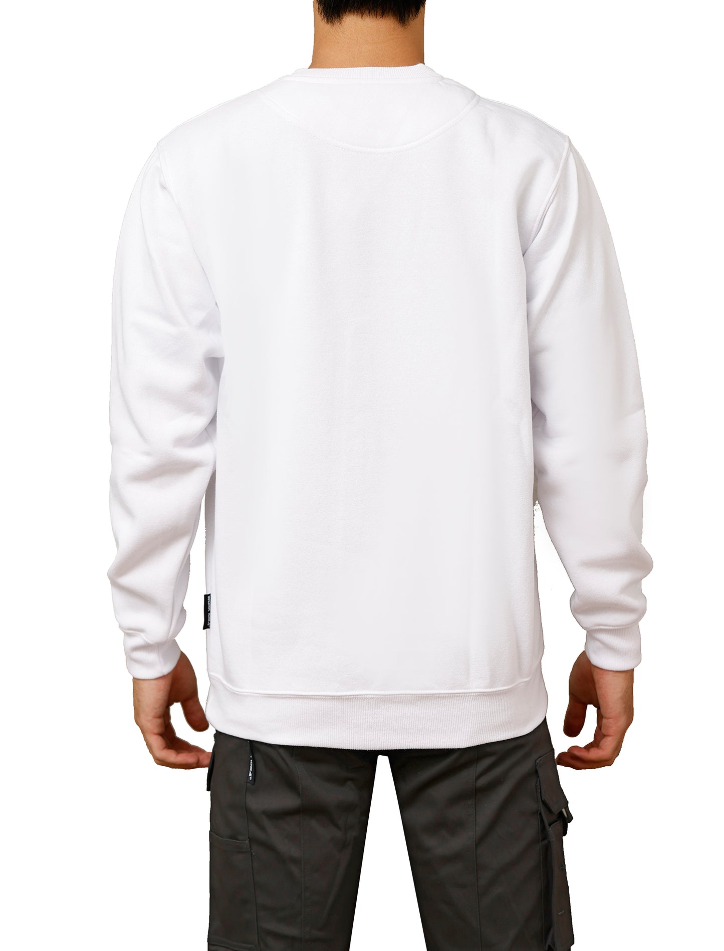 WORK IDEA Männer Crewneck Sweatshirt Arbeitskleidung Pullover Herren Basic Arbeitspullover