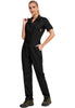 WORK IDEA Damen-Kurzarm-Overall – Leichter Overall mit Knopfverschluss aus Baumwollmischstoff für die Arbeit