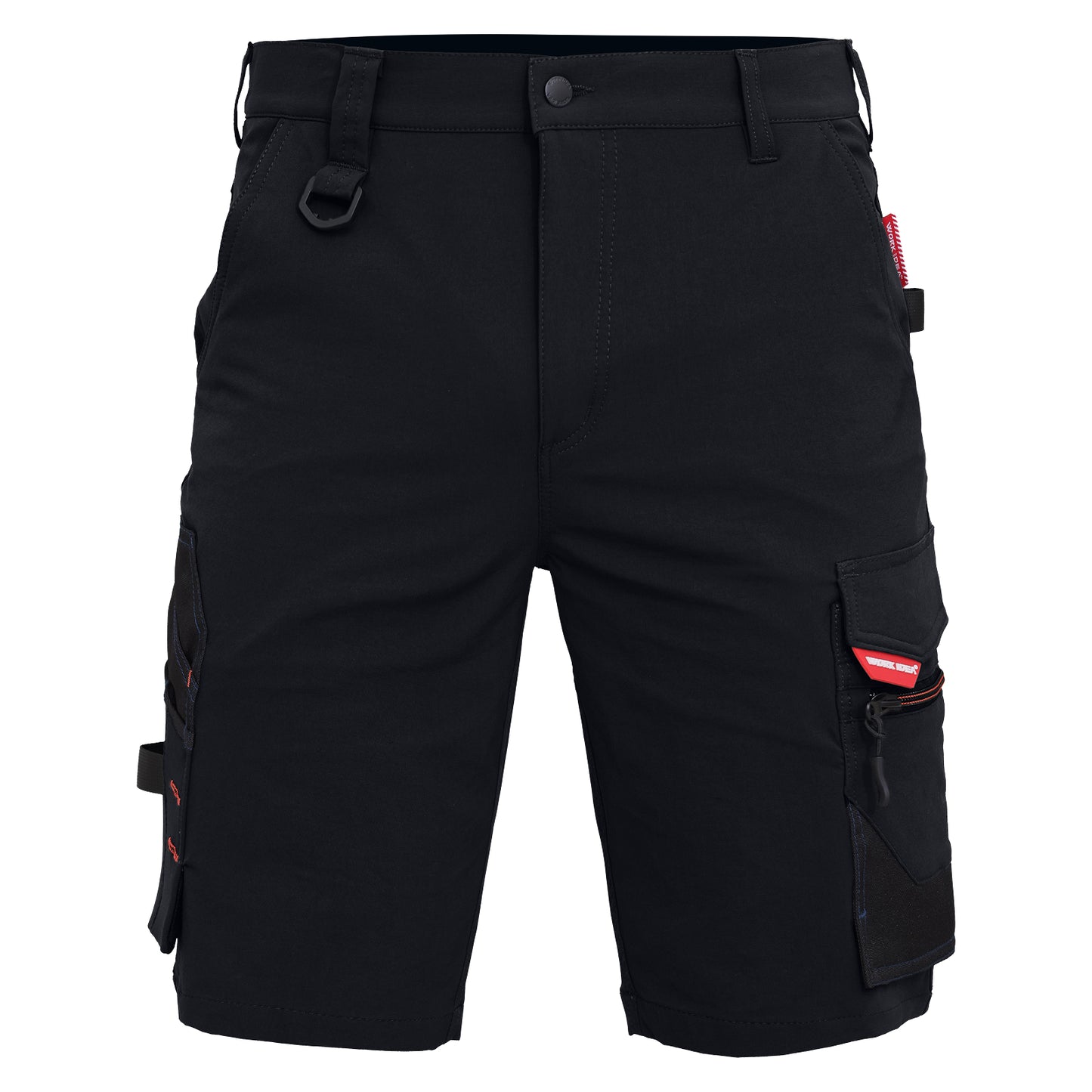 WORK IDEA Men's Slim Fit Stretch Work Shorts Durable Elegance for Highest