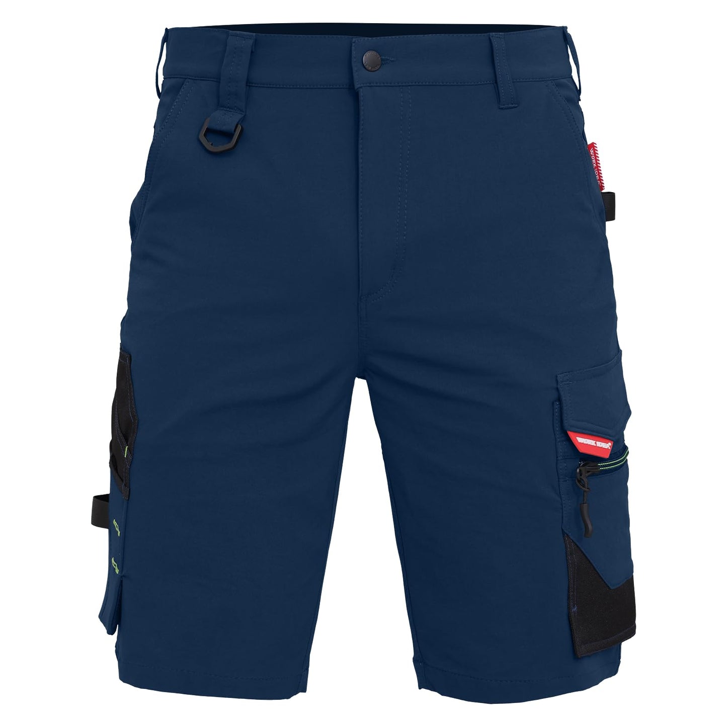WORK IDEA Men's Slim Fit Stretch Work Shorts Durable Elegance for Highest