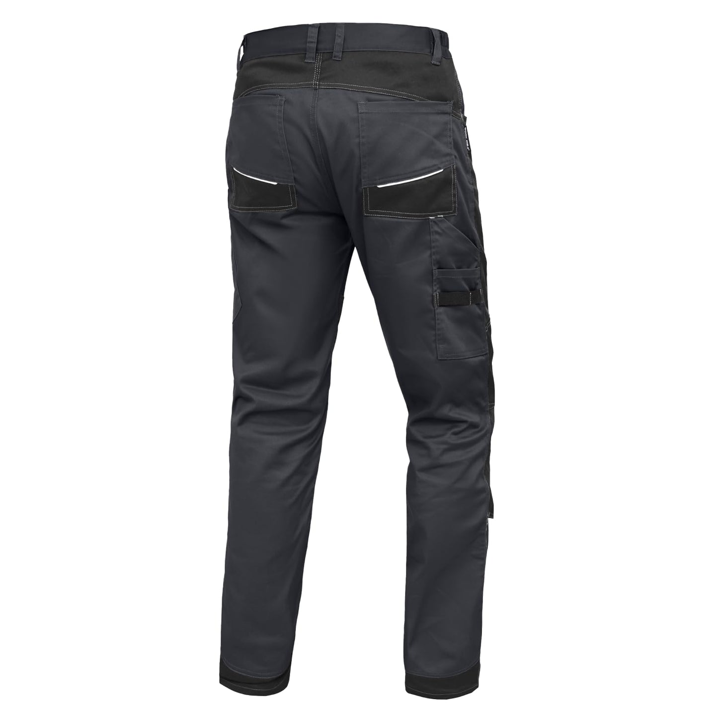 WORK IDEA Men's Stretch Work Trousers with Multiple Pockets and Tool Pockets