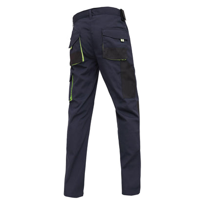 WORK IDEA Mens Work Trousers Oxford Knee Pockets Heavy Duty Canvas