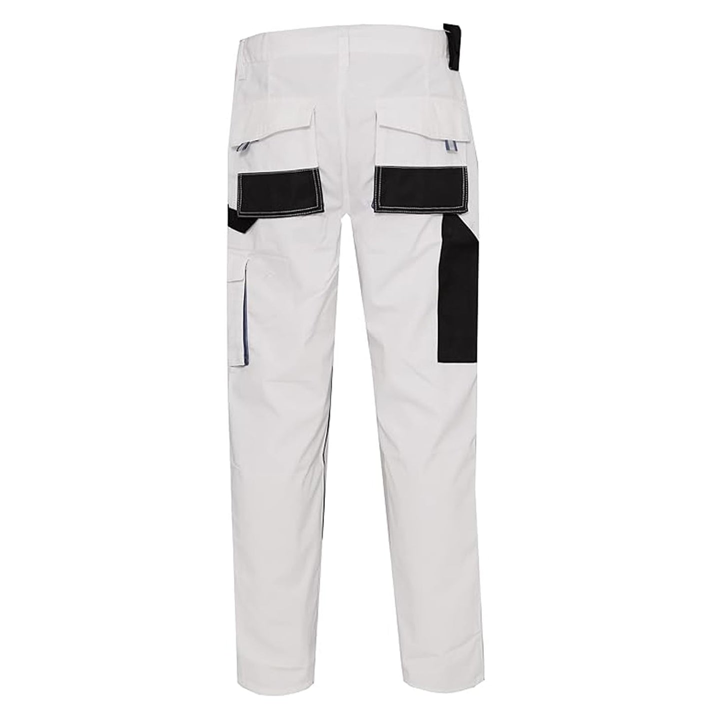 WORK IDEA Mens Work Trousers Oxford Knee Pockets Heavy Duty Canvas