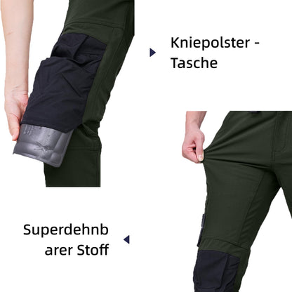 WORK IDEA Women's Slim-Fit Stretch Work Trousers: Cordura Fabric in Critical Areas, Heavy Duty, Elegant, Suitable for Highest Demands